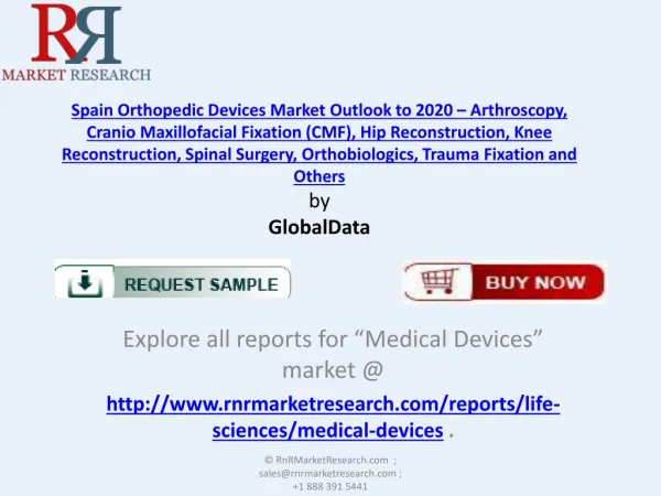 Spain Orthopedic Devices - Industrial Overview