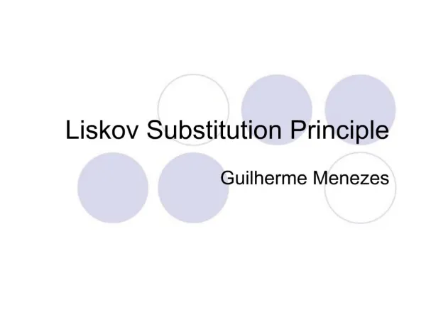 Liskov Substitution Principle