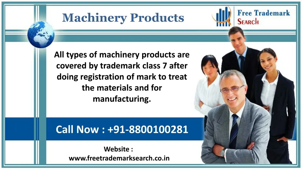 machinery products