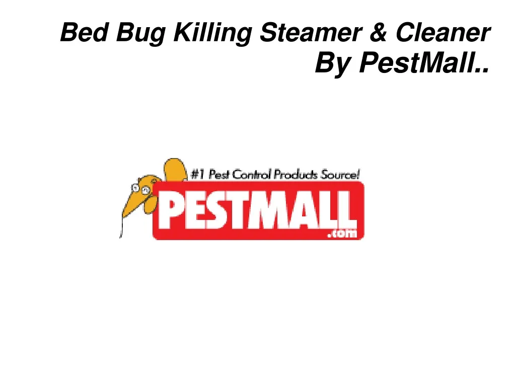 bed bug killing steamer cleaner by pestmall