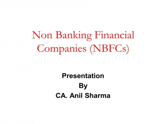 PPT - Non-Banking Financial Company (NBFC) PowerPoint Presentation ...