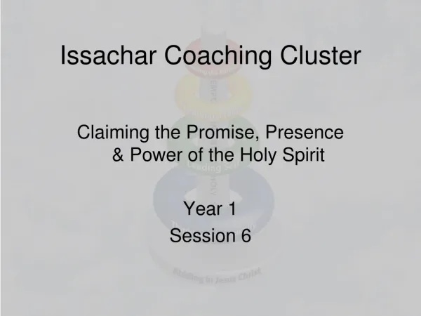 Issachar Coaching Cluster