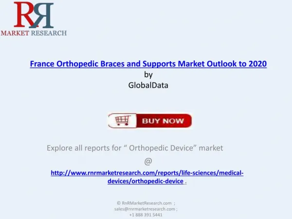 France Orthopedic Braces and Supports Market Forecast Report