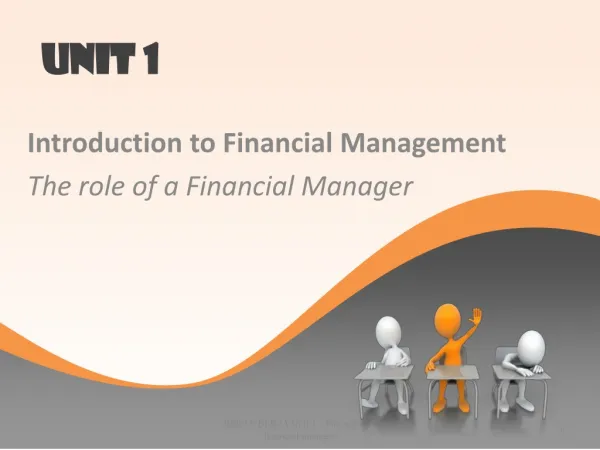 Unit 1 Week 1 Financial Management 2A