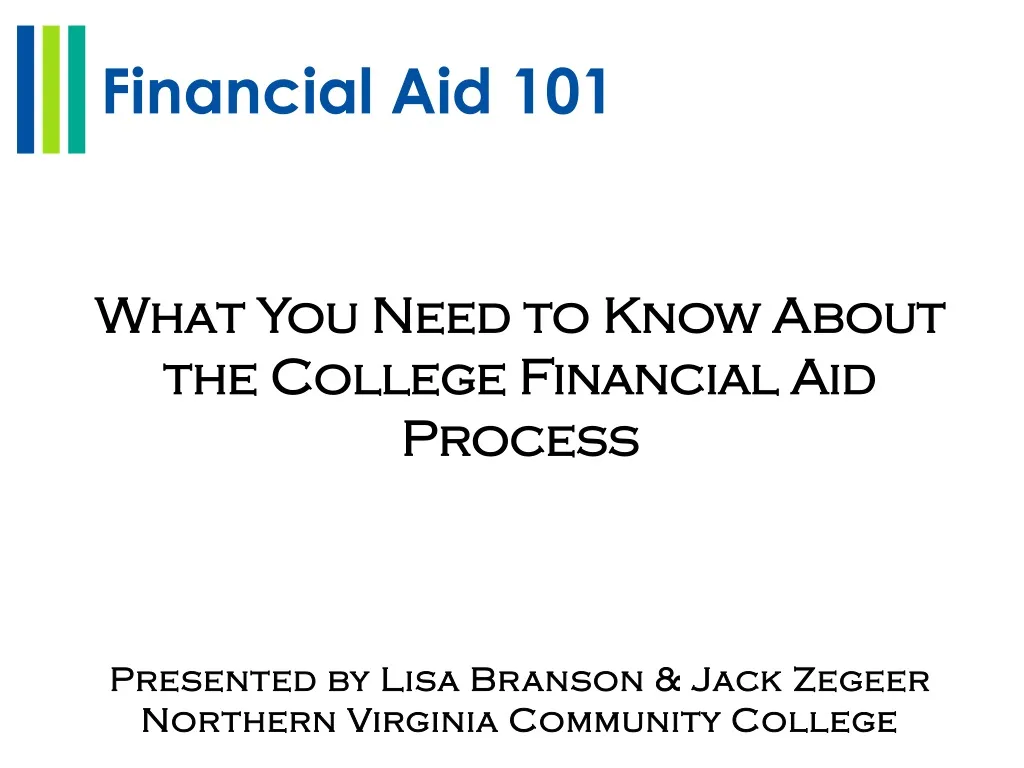 financial aid 101