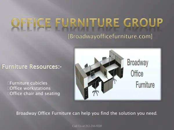 Buy Good Quality Office Furniture's only at Broadwayofficefu