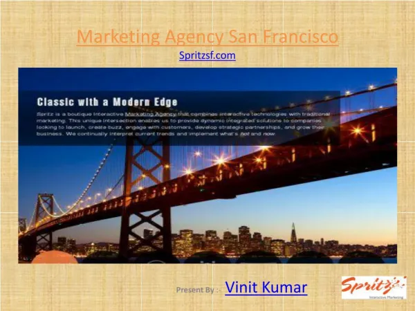 Marketing Company San Francisco