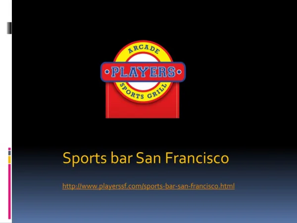 Sports Bar San Francisco