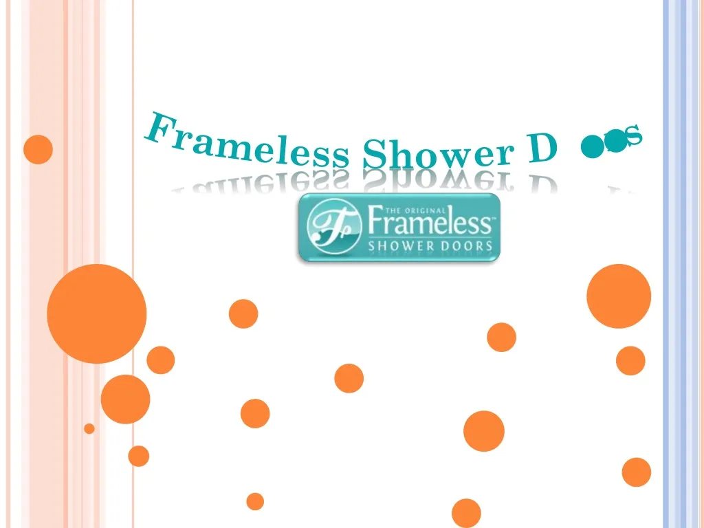 frameless shower d rs
