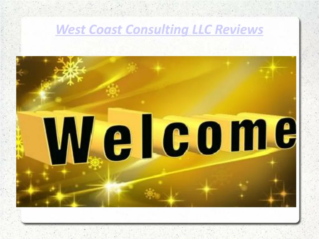 west coast consulting llc reviews