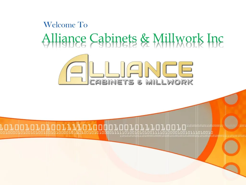 alliance cabinets millwork inc