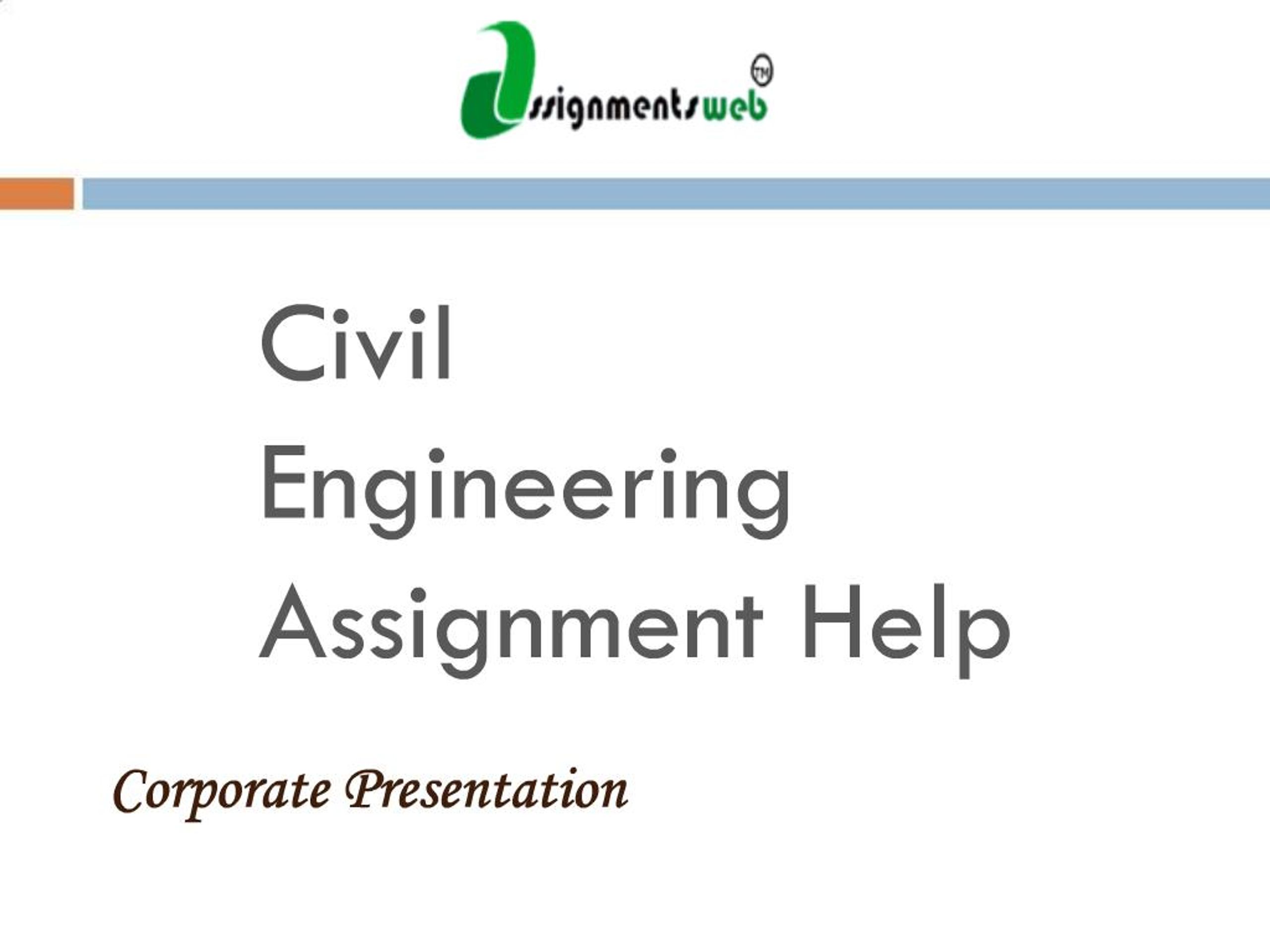 PPT - civil engineering assignment help PowerPoint Presentation, free ...