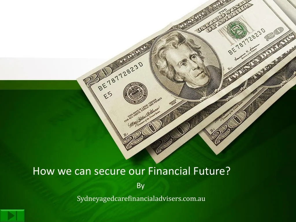 how we can secure our financial future