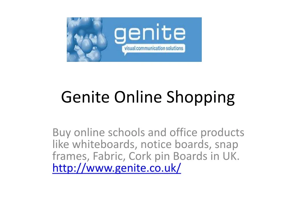 genite online shopping