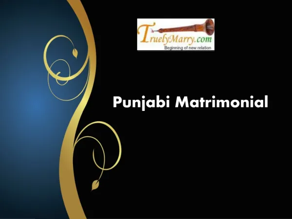 Punjabi Matrimonial Services