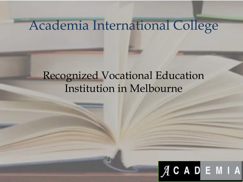 academia international college