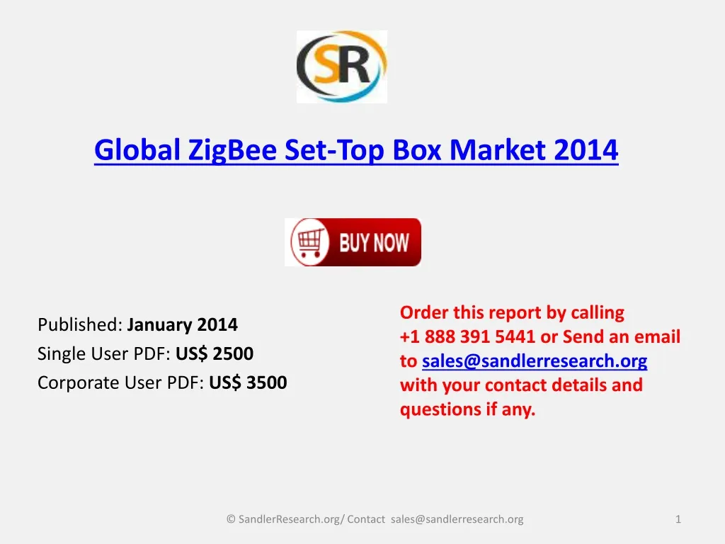 global zigbee set top box market 2014
