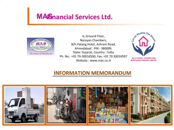 MAS Financial Services Ltd.