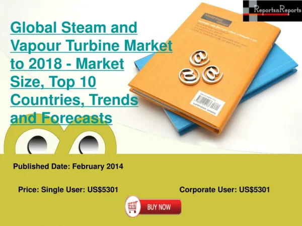 Global Steam and Vapour Turbine Market Development and Marke