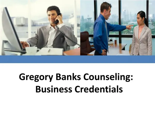 Gregory Banks Counseling