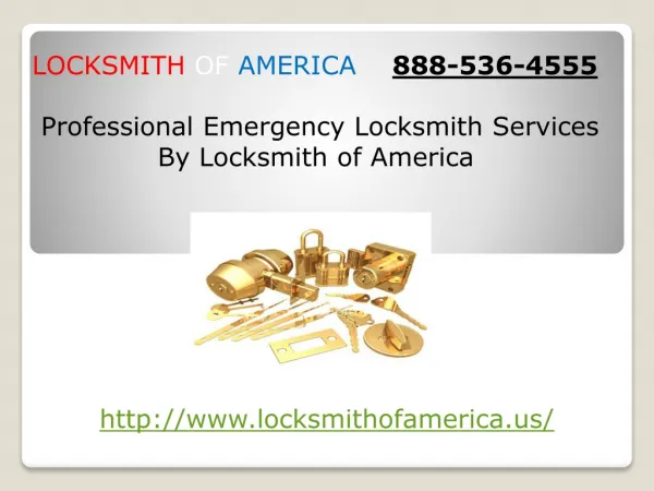 Emergency unlock locksmith service