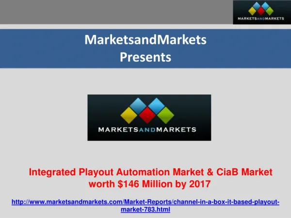 Integrated Playout Automation Market