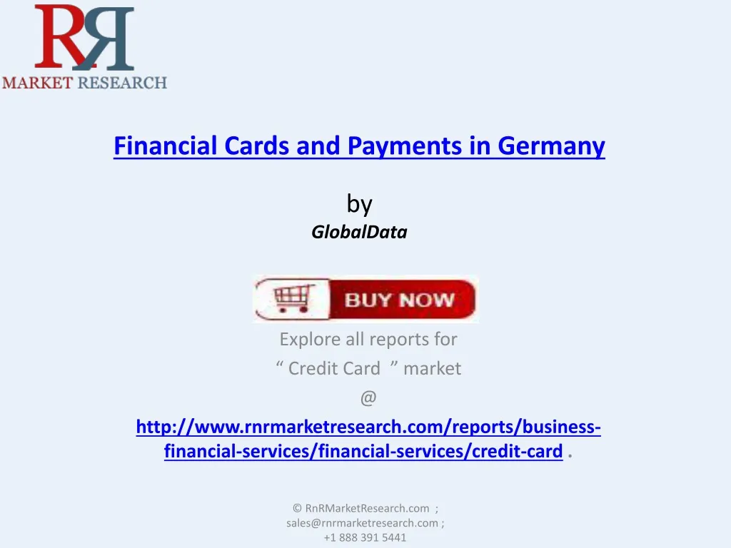 financial cards and payments in germany by globaldata