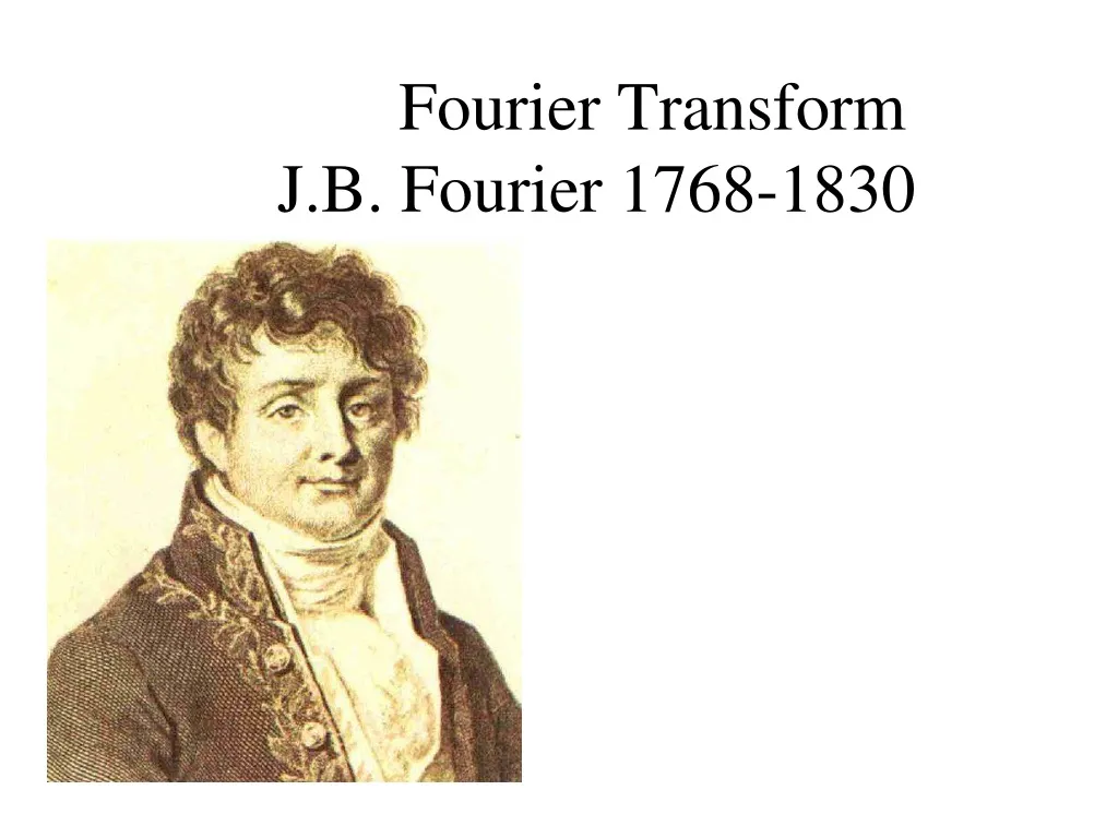 fourier transform j b fourier 1768 1830