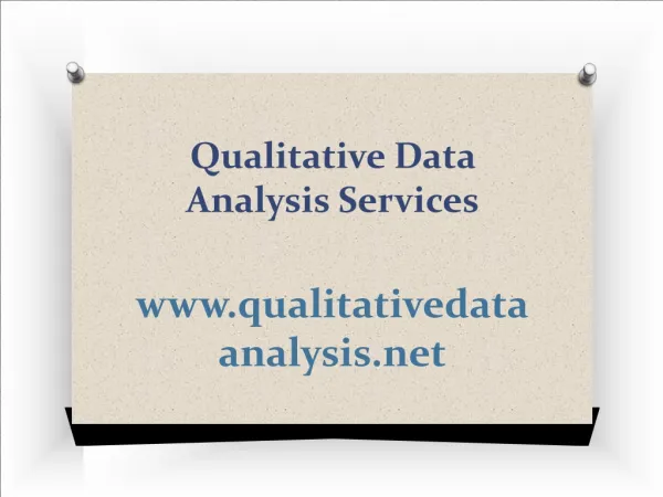 Qualitative Data Analysis Services