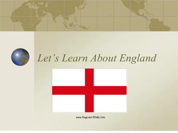 let s learn about england