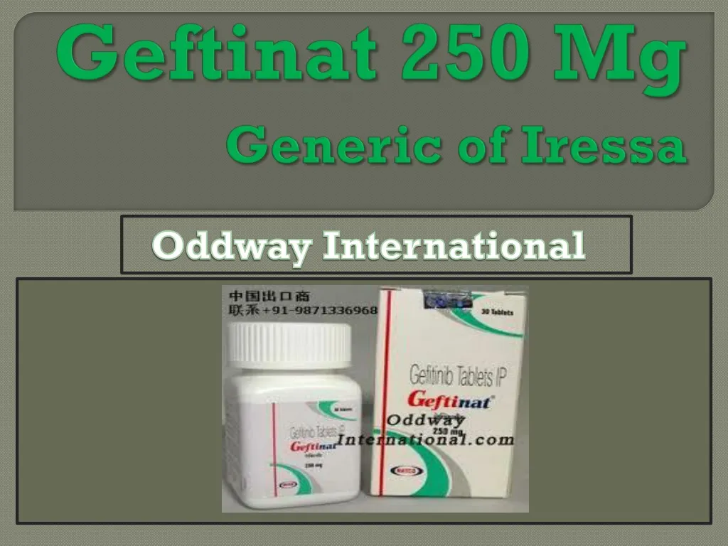 geftinat 250 mg generic of iressa