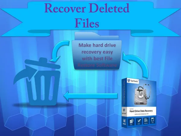 File Restore Software