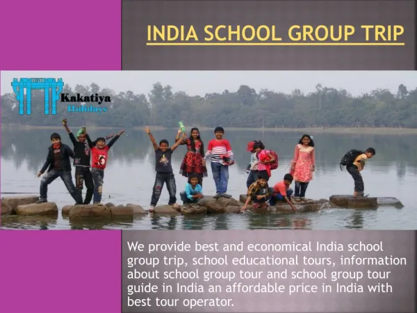 India school group trip with best travel agent