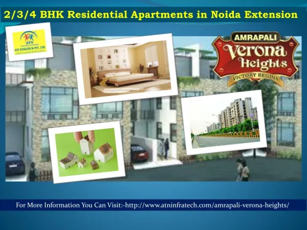 Amrapali Verona Heights Noida Extension Apartments @ Call 88