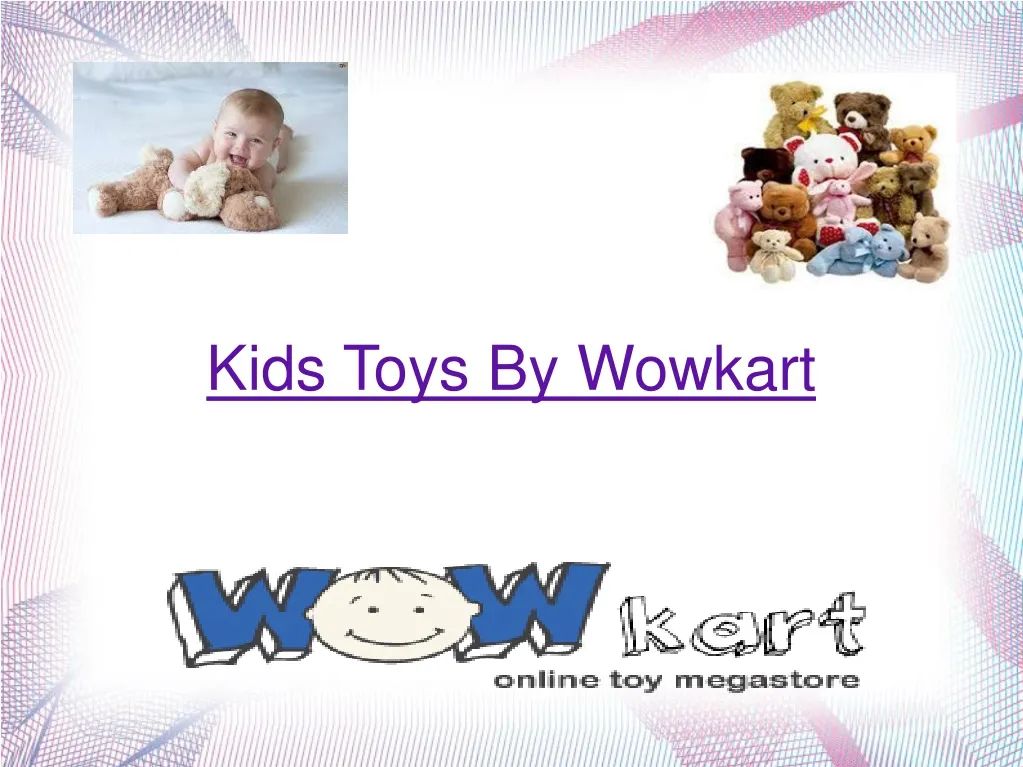 kids toys by wowkart