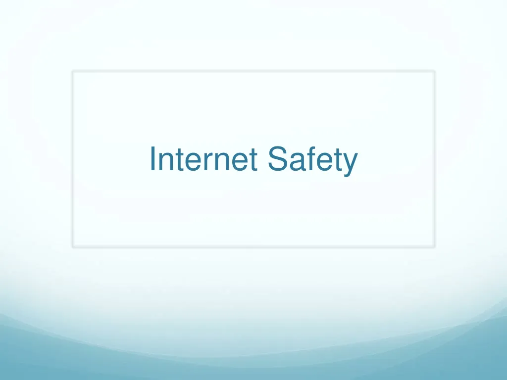 internet safety