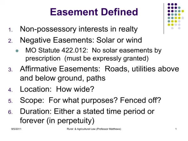 easement defined
