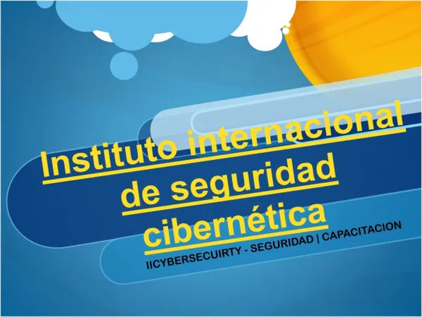 instituto internacional de seguridad cibern tica