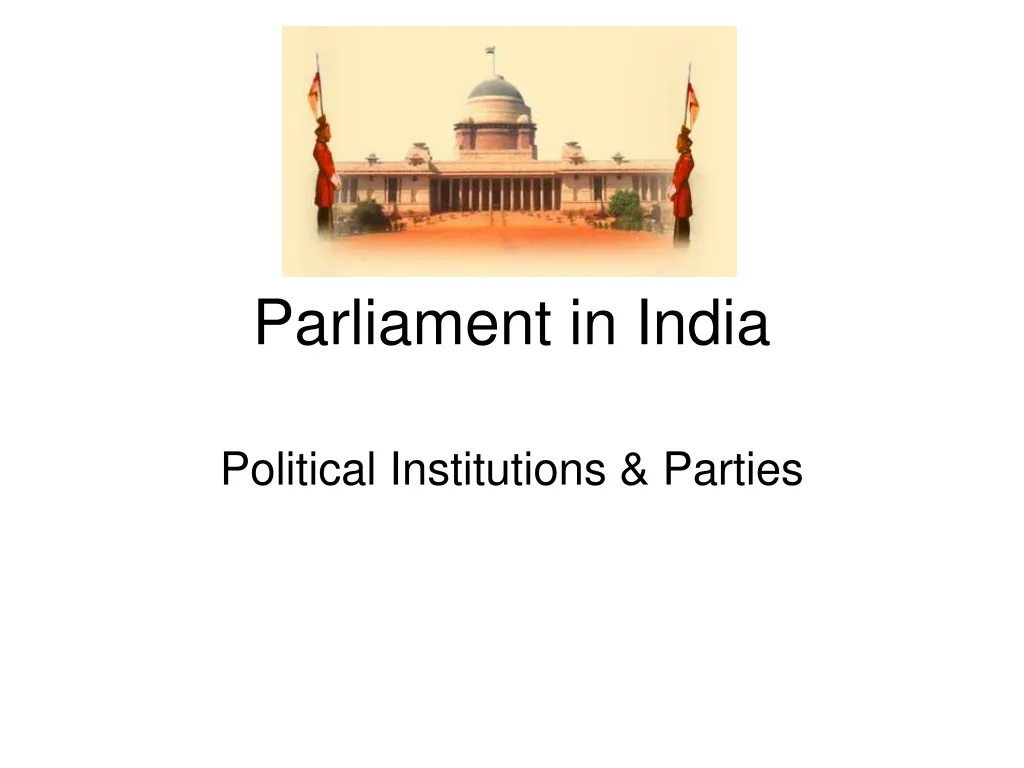 political institutions parties