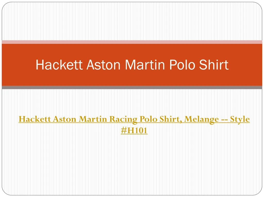 hackett aston martin polo shirt