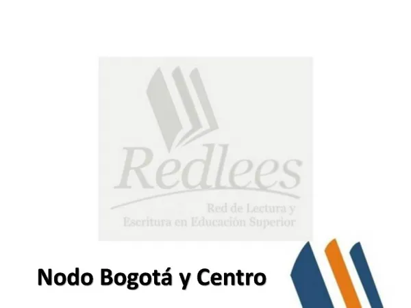 Nodo Bogot y Centro