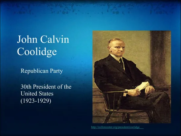 John Calvin Coolidge