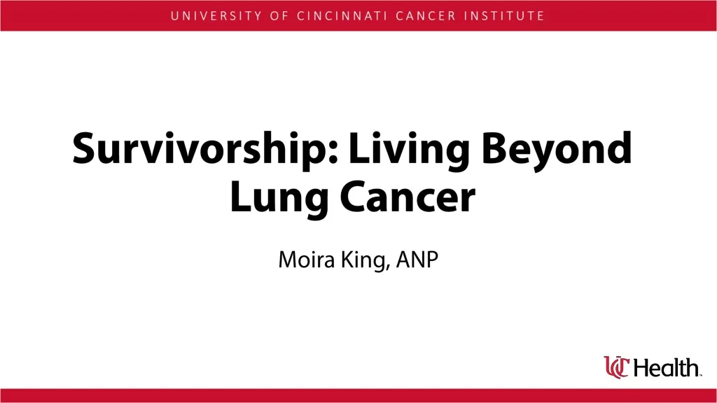 survivorship living beyond lung cancer