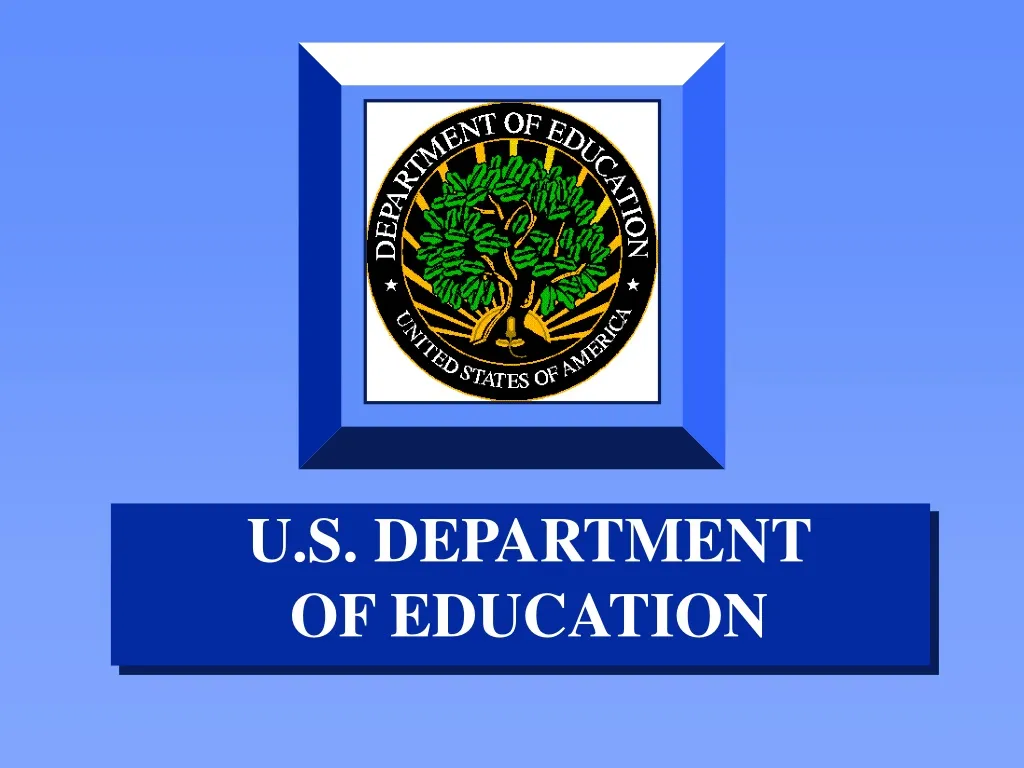 u s department of education