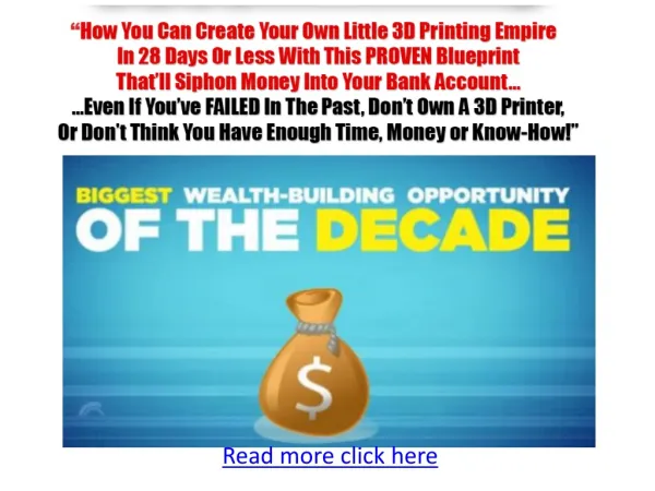 Build your own 3d printer