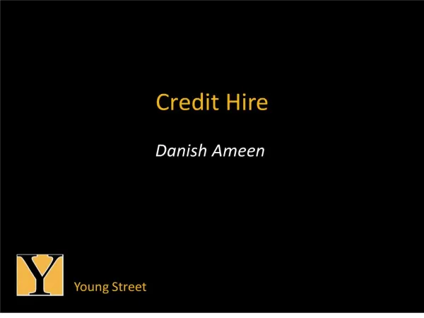 credit hire