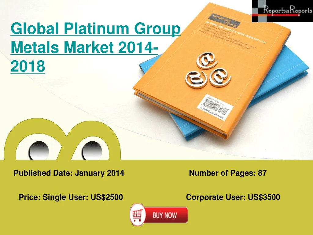 global platinum group metals market 2014 2018