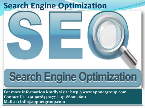 Search Engine Optimization Service|AppNET Group Nagpur