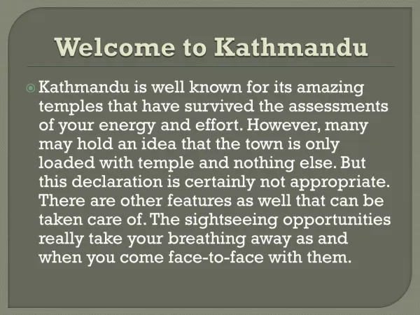 Kathmandu flights and Travel guide
