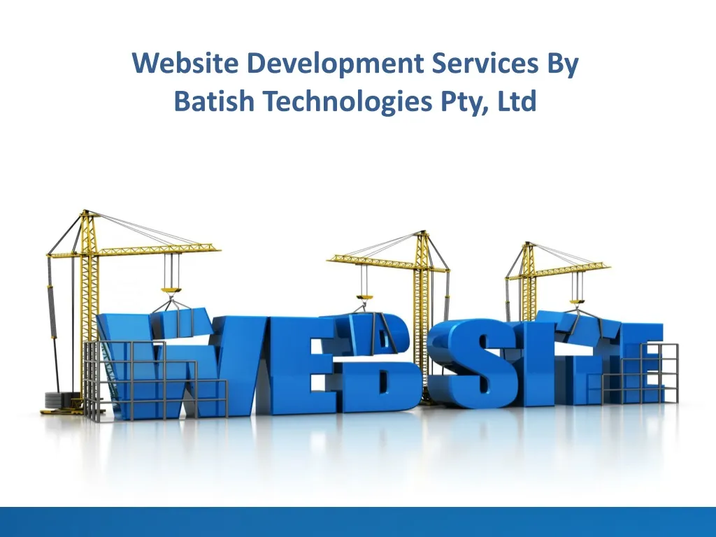 website development services by batish